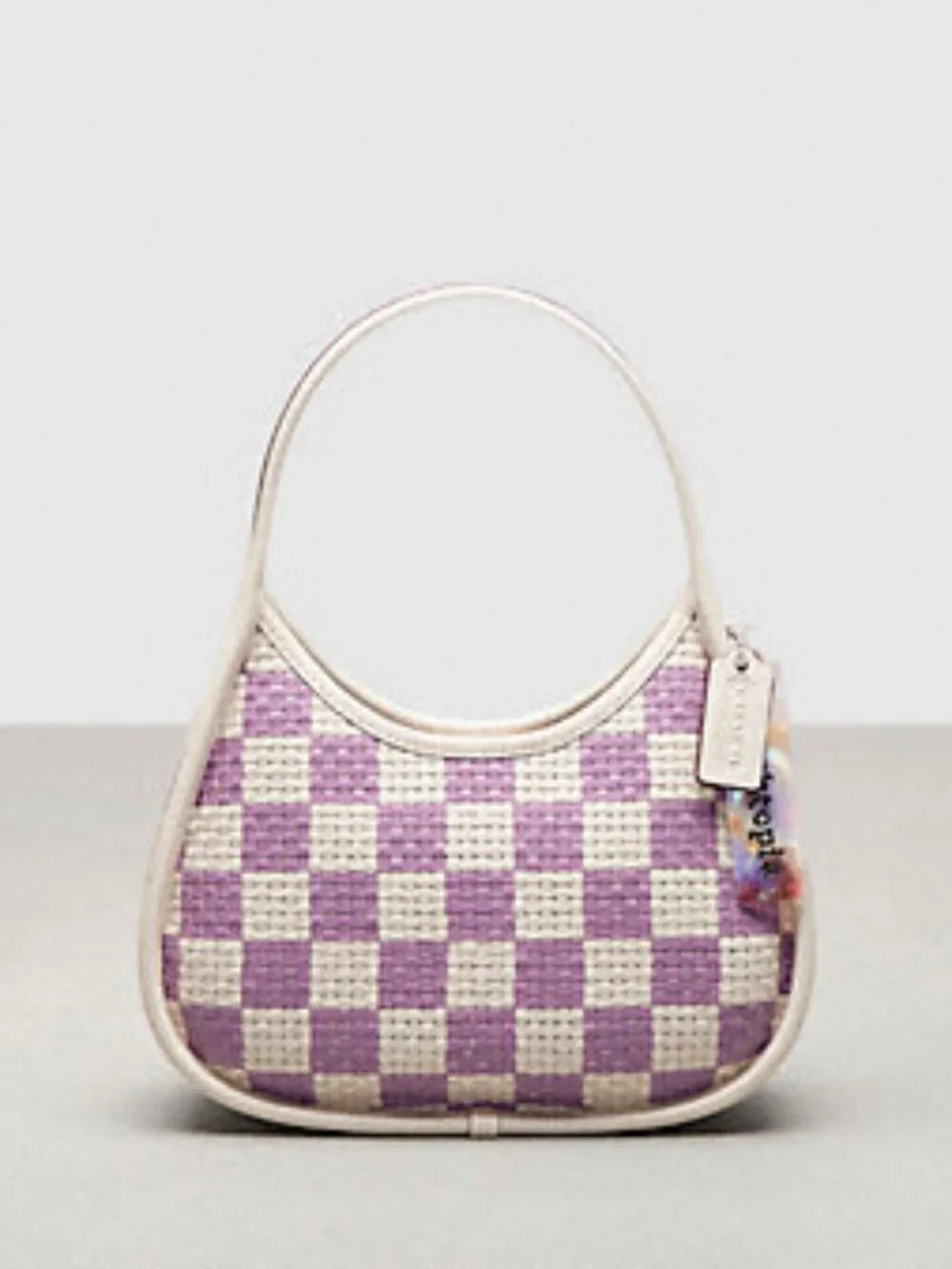 Coachtopia Ergo Bag In Woven Checkerboard Repurposed Leather